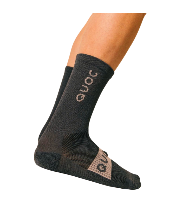 CALCETINES QUOC MERINO ALL SEASON (CHARCOAL)