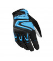 GUANTES SIXSIXONE 858 (NEGRO-CYAN/TALLA S)