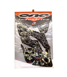 ONE INDUSTRIES TATOO BLACK GRAPHICS KIT HONDA CRF 50 (2004-2010)