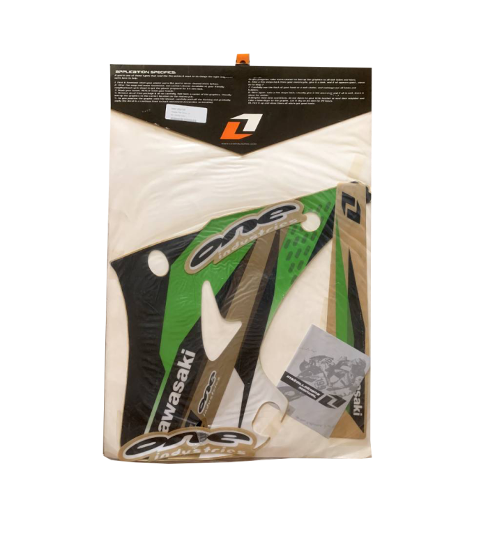 KIT ADHESIVOS ONE INDUSTRIES TECHNOFLEX KAWASAKI KX 125, KX 250 (2003-2010)