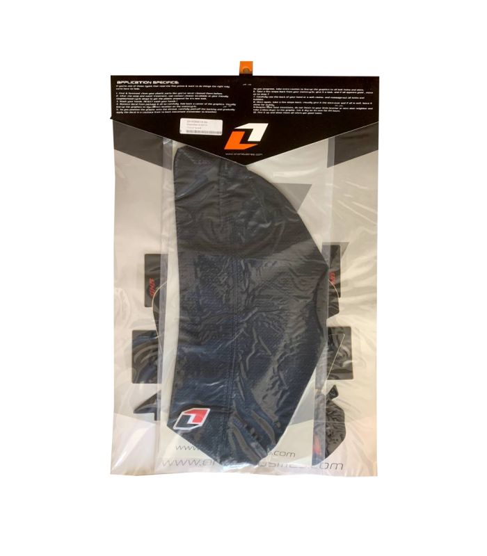 ONE INDUSTRIES TATOO BLACK GRAPHICS KIT + SEAT COVER HONDA CRF 50 (2004-2007)