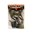 KIT ADHESIVOS + FUNDA ASIENTO ONE INDUSTRIES MONSTER HONDA CRF 50 (2004-2007)