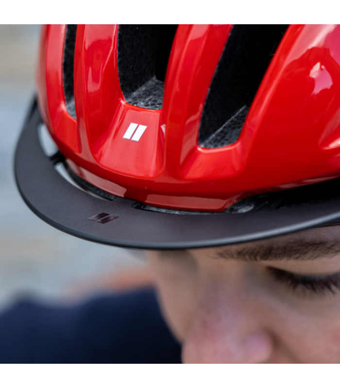 HJC CROSSER HELMET (RED/BLACK)