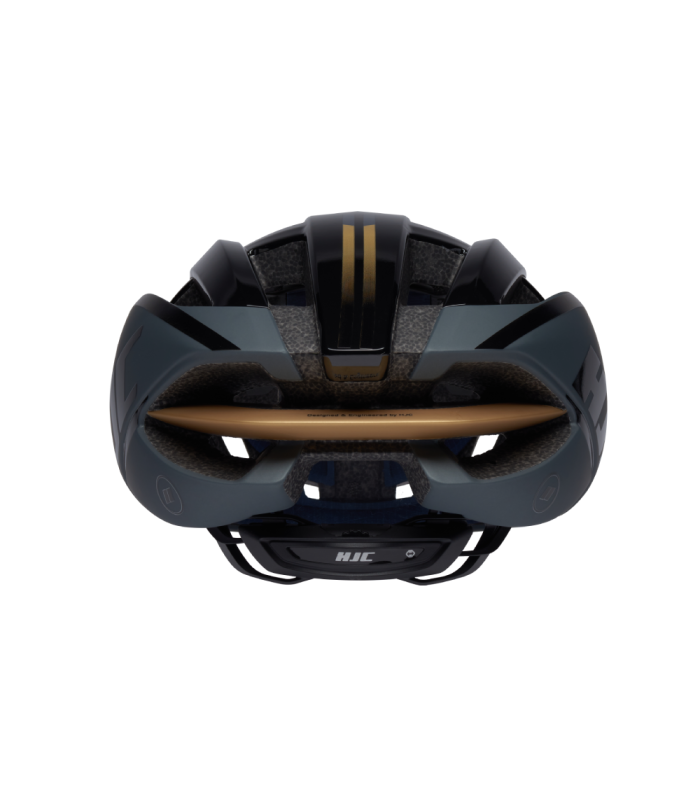 CASCO HJC IBEX 3 (NEGRO-DORADO MATE/BRILLANTE)