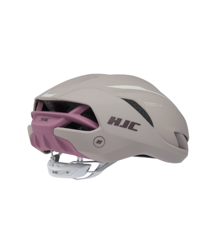 HJC FURION 3 HELMET (MATT BEIGE-PURPLE)
