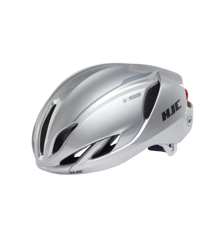 HJC FURION 3 HELMET (SILVER-RED)