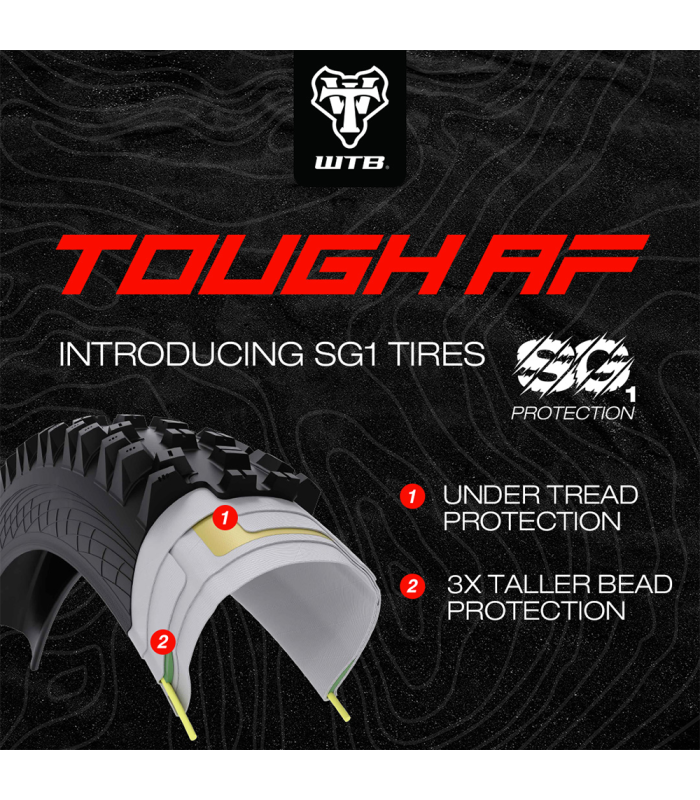 WTB TRAIL BOSS TCS TOUGH FAST ROLLING TRITEC SG1 E50 (27,5" X 2.4)
