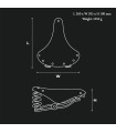 BROOKS B66 SADDLE (BROWN)