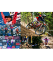HT X3 DOWNHILL-ENDURO PEDALS (USA FLAG)