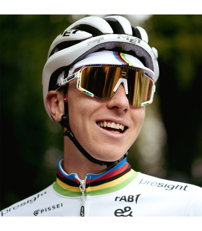 GAFAS SCICON AEROSCOPE WORLD CHAMPION EDITION (LENTE MULTIESPEJO BRONCE)