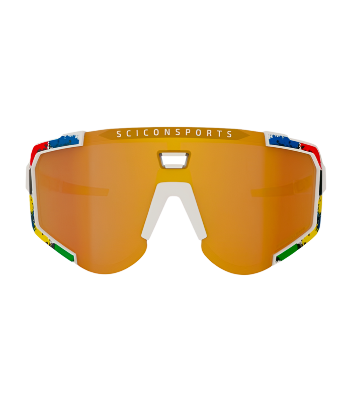 SCICON AEROSCOPE WORLD CHAMPION EDITION SUNGLASSES (BRONZE MULTIMIRROR LENS)
