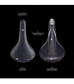 BROOKS CAMBIUM C13 145 CARVED SADDLE (BLACK)