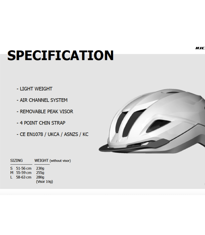HJC CROSSER HELMET (GLOSS BRICK/CITY)