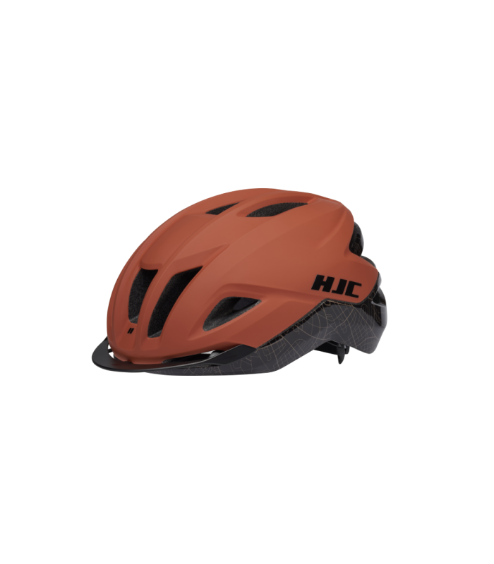 HJC CROSSER HELMET (GLOSS BRICK/CITY)