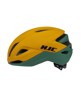 HJC CROSSER HELMET (MATTE YELLOW/GREEN)