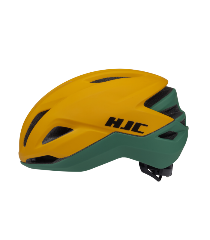 CASCO HJC CROSSER (AMARILLO/VERDE MATE)