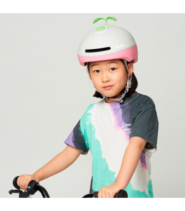 CASCO INFANTIL HJC GLEO (ROSA/MENTA MATE)