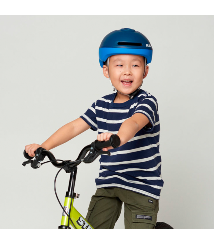 CASCO INFANTIL HJC GLEO (AZUL/BLANCO MATE)