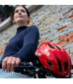 HJC CROSSER HELMET (RED/BLACK)