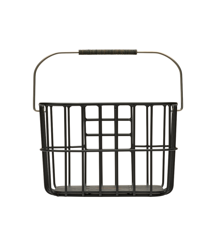 BROOKS HOXTON WIRE BASKET (BLACK)