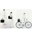 BROOKS CLAPHAM 26 L TOTE BAG (MOSS)
