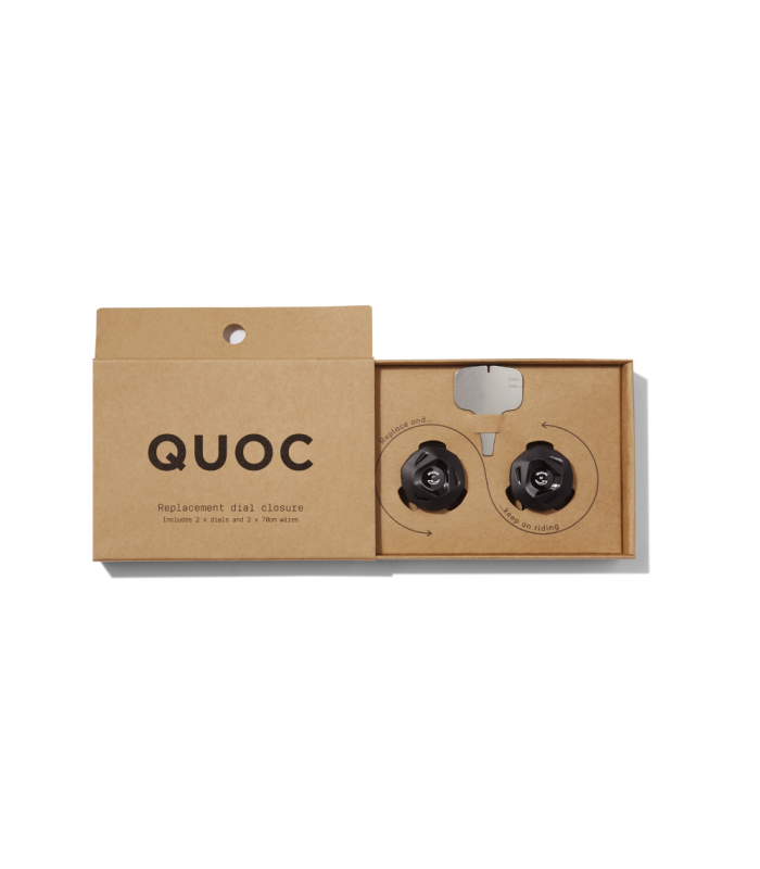 QUOC REPLACEMENT DIAL CLOSURE (BLACK)