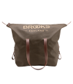 BROOKS CLAPHAM 26 L TOTE BAG (MOSS)