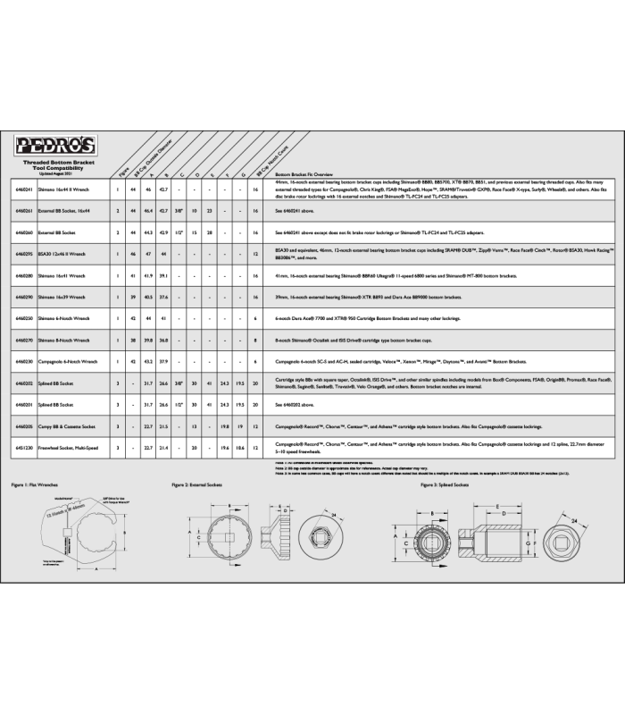 LLAVE PRECISIÓN PEDRO'S SHIMANO INTEGRATED II 16X44