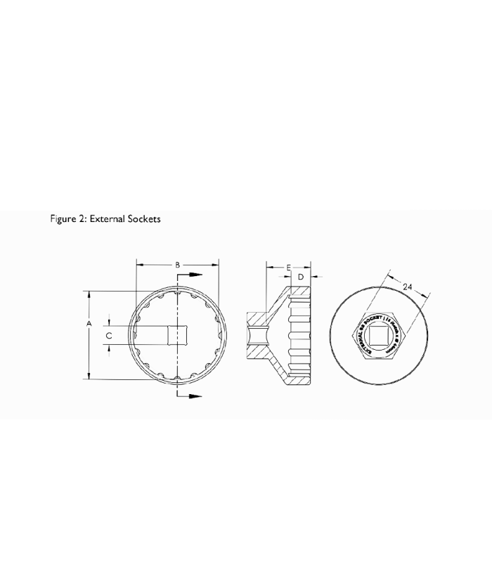 PEDRO'S PRO BB WRENCH, SHIMANO INTEGRATED II 16X44