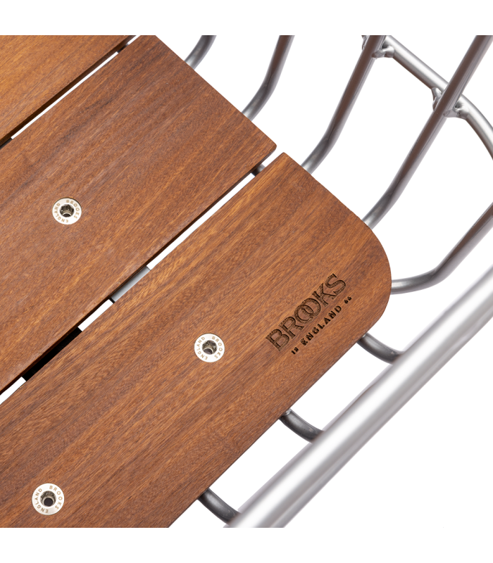 CANASTA DE ALUMINIO BROOKS PECKHAM (PLATA)