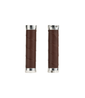 BROOKS SLENDER LEATHER GRIPS (BROWN/130 MM-130 MM)