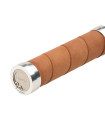 BROOKS SLENDER LEATHER GRIPS (DARK TAN/130 MM-130 MM)