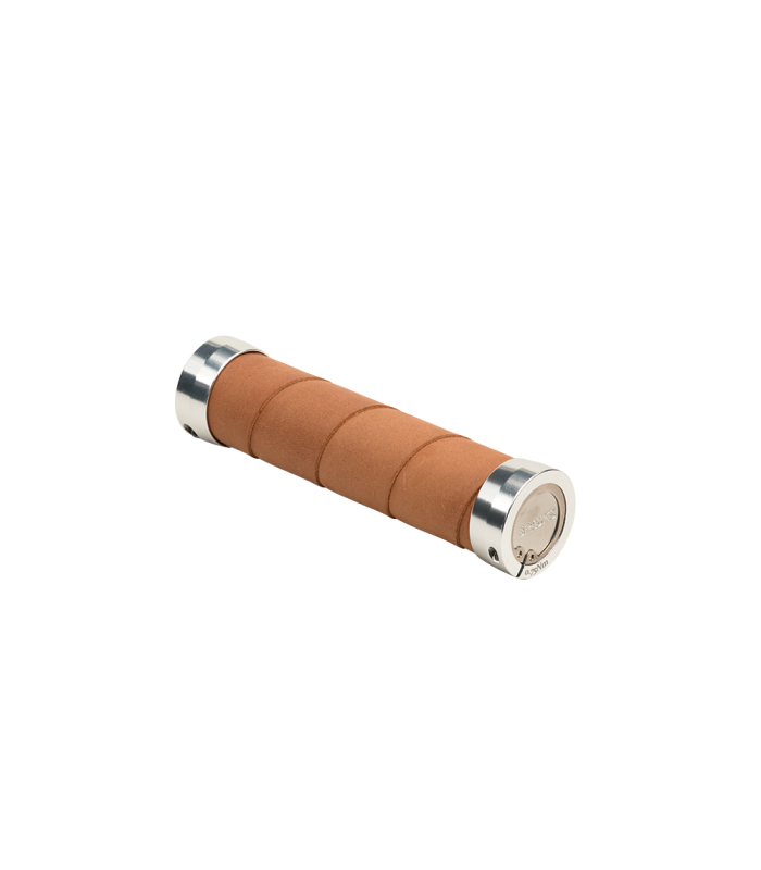 BROOKS SLENDER LEATHER GRIPS (DARK TAN/130 MM-130 MM)