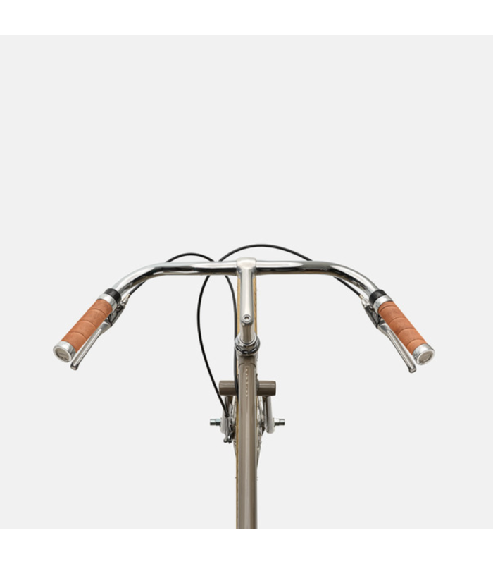 BROOKS SLENDER LEATHER GRIPS (DARK TAN/130 MM-130 MM)