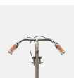 BROOKS SLENDER LEATHER GRIPS (DARK TAN/130 MM-130 MM)