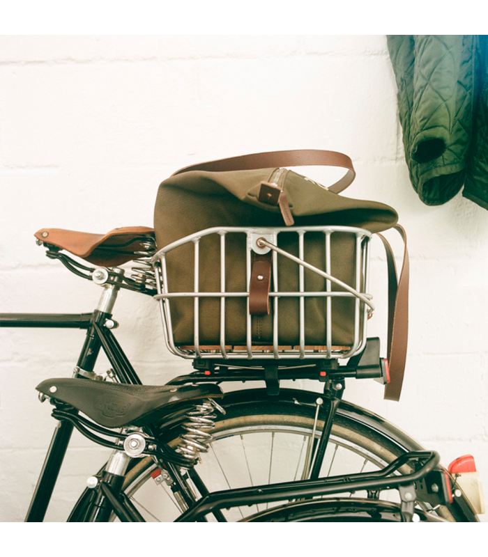 CANASTA DE ALUMINIO BROOKS PECKHAM (PLATA)