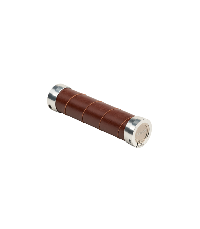 BROOKS SLENDER LEATHER GRIPS (BROWN/130 MM-100 MM)
