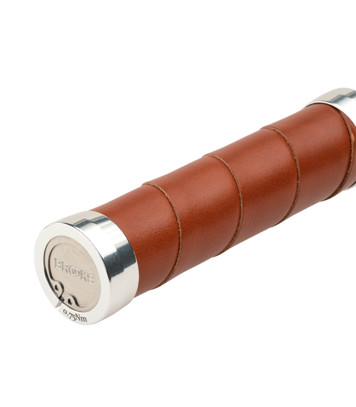 BROOKS SLENDER LEATHER GRIPS (HONEY/100 MM-130 MM) | TopFun.com