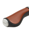BROOKS ERGONOMIC LEATHER GRIPS (HONEY/130 MM-130 MM)