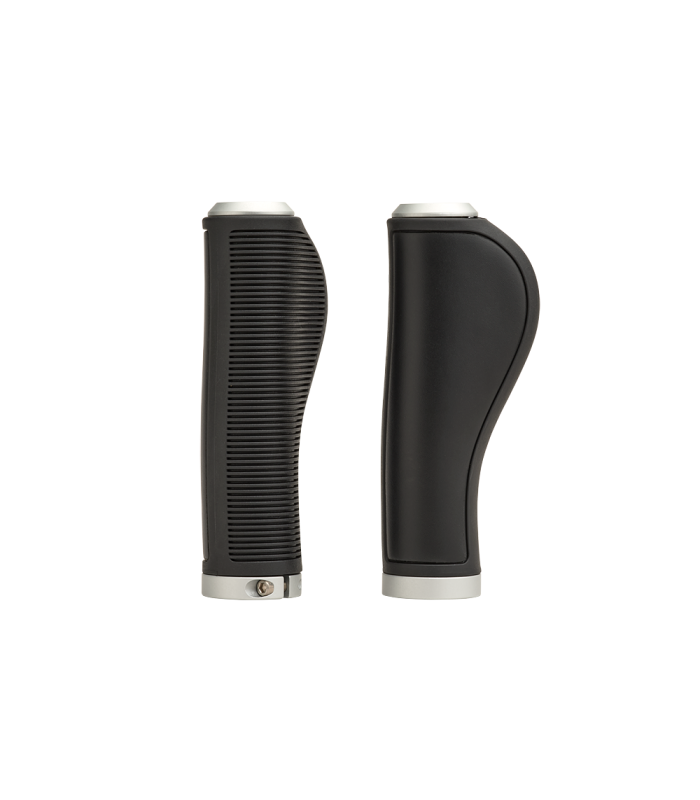 BROOKS ERGONOMIC LEATHER GRIPS (BLACK/130 MM-130 MM)