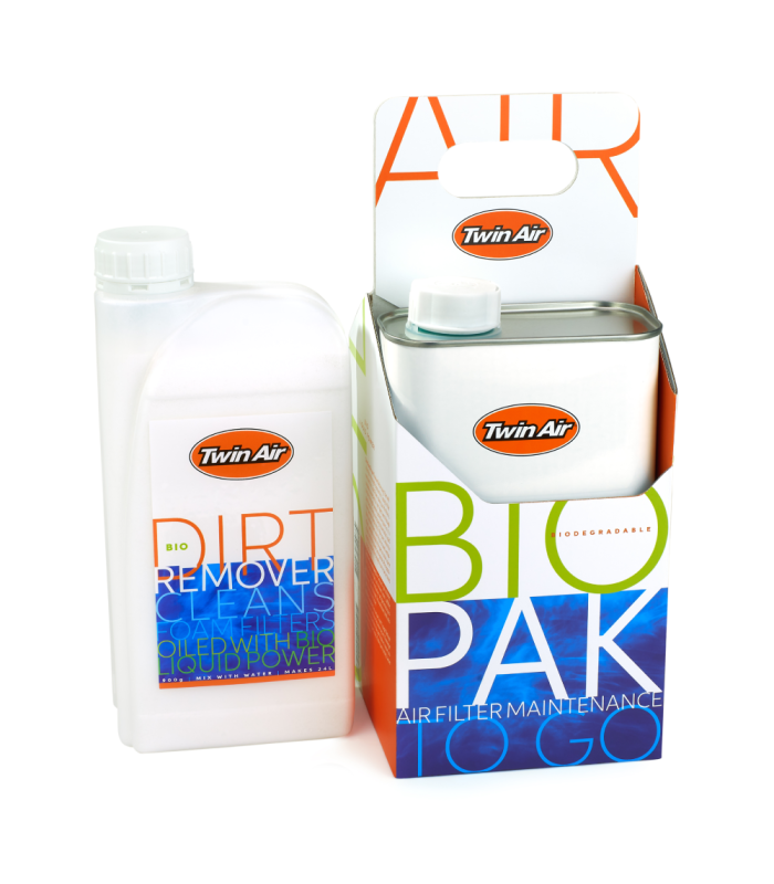 TWIN AIR BIO LIQUID POWER-DIRT REMOVER PACK (1L)