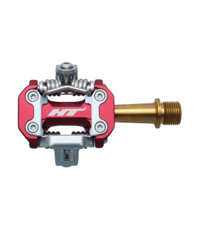HT M2 TITANIUM SPINDLE CROSS COUNTRY PEDALS (RED)