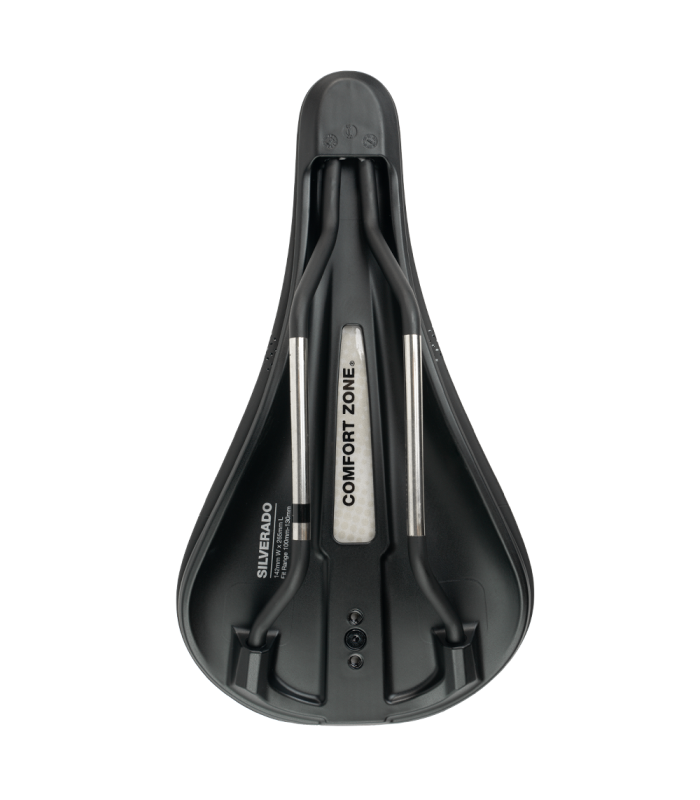 WTB SILVERADO 265 STAINLESS MEDIUM FUSION FORM SADDLE (BLACK)