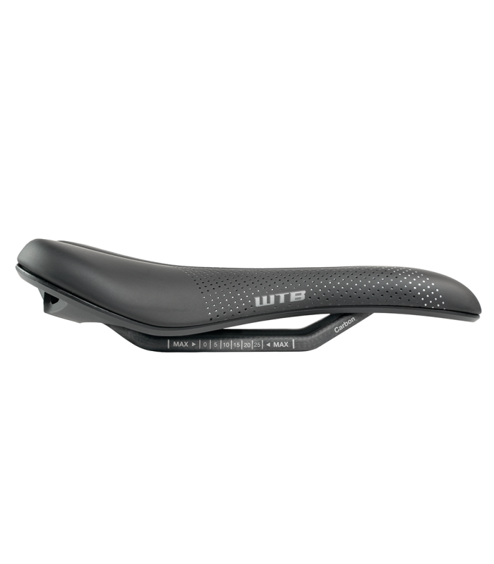 WTB VOLT CARBON MEDIUM FUSION FORM SADDLE (BLACK)