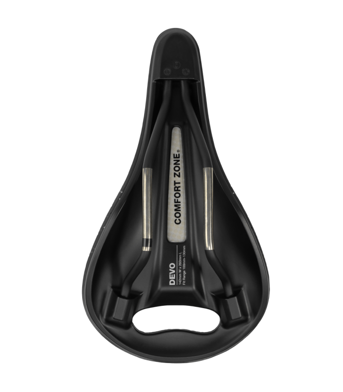 WTB DEVO STAINLESS MEDIUM PICKUP FUSION FORM SADDLE (BLACK)