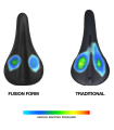 WTB SILVERADO 265 TITANIUM MEDIUM FUSION FORM SADDLE (BLACK)