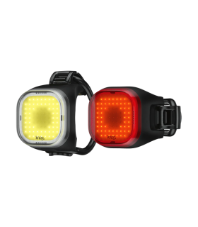 KNOG BLINDER MINI SQUARE BIKE LIGHTS PACK