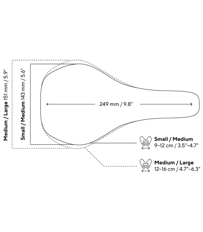 ERGON SR ALLROAD COMP MEN SADDLE (BLACK)