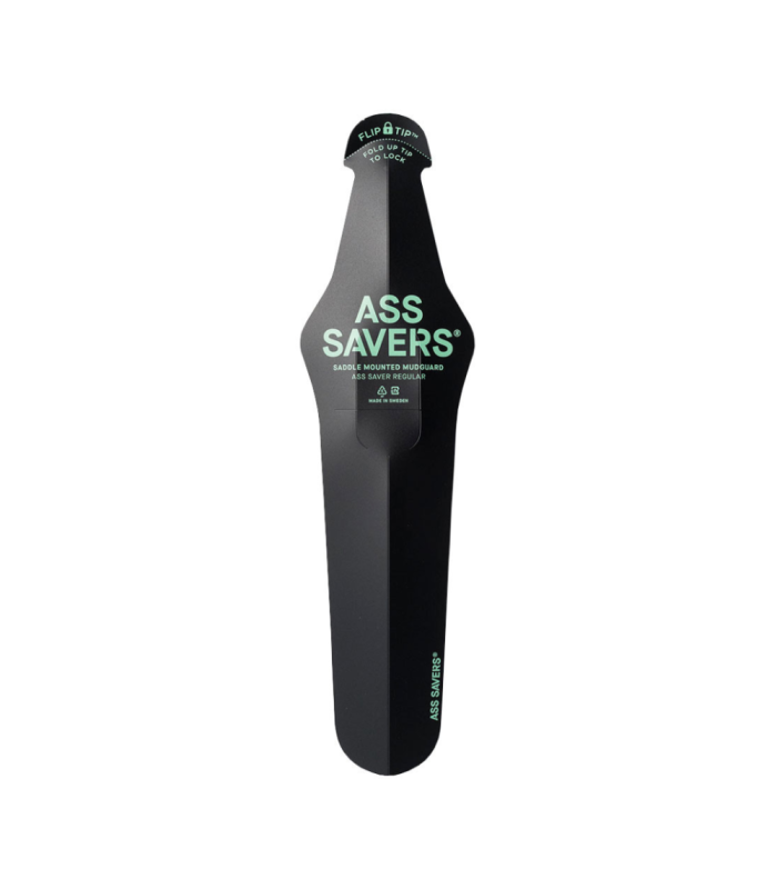 ASS SAVERS REGULAR SADDLE MUDGUARD (BLACK)