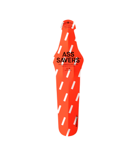ASS SAVERS REGULAR SADDLE MUDGUARD (BOLD RAIN RED)